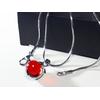 Gambar VeE Kalung Liontin Batu Merah Delima Siam - Kalung Terapi Kesehatan dari Vee Jewelry Kota Bekasi 5 Tokopedia