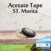 Gambar ST. MORITA - Acetate Tape 24 mm - Black dari ALADIN LENTERA INTEGRA Jakarta Timur 1 Tokopedia