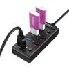Gambar Orico USB HUB W9PH4-U3 4 Port With Individual Power Switches and LEDs dari Enter Komputer Official Jakarta Pusat 3 Tokopedia