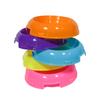 Gambar Tempat makan kucing / Cat dish round flat - Orange dari Pets Kampong Jakarta Utara 2 Tokopedia