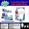 Gambar LED Emergency AC/DC Mitsuyama Jenius 20w (2 Battery 18650, Bisa Ganti) dari Unique Corporation Kota Tasikmalaya 3 Tokopedia