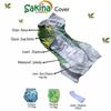 Gambar Clodi Sakina Cover Celana or Perekat Popok Kain Cuci Ulang Diaper dari Momongan ID Jakarta Selatan 4 Tokopedia