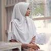 Gambar Hijab Jilbab Instan Khimar Malika Syari 2 Layer Jumbo Termurah - Dusty dari hijabafwa Kota Bandung 2 Tokopedia