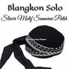 Gambar Blangkon Solo Sliwir Dewasa Motif Samurai Putih - Anak Bawah 1 Th dari GROSIRAN PASAR KLEWER Kota Surakarta 1 Tokopedia