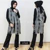 Gambar Ethnic Long vest Tenun outer outwear batik blazer rompi dari Lousie Fashion Kota Surabaya 2 Tokopedia