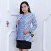 Gambar Baju Batik Wanita Seragam Kerja | Baju Batik Kuliah Lengan Panjang dari SANTY-COLLECTION Kota Pekalongan 3 Tokopedia