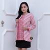 Gambar Baju Batik Wanita Seragam Kerja | Baju Batik Kuliah Lengan Panjang dari SANTY-COLLECTION Kota Pekalongan 4 Tokopedia