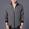Gambar jaket pria kain tasland casual bomber - Hitam, S dari jacket maya leather Kab. Garut 2 Tokopedia
