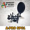 Gambar Shockmount APRO SP01 SP 01 SP-01 for AT2020 C03 C01 C1 dari Apregio Pojok 3 Tokopedia