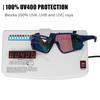 Gambar Rockbros 10134 Kacamata Sepeda Colorful Polarized Lens dengan Anti UV - Blue Pink dari Maxxiebike Jakarta Utara 4 Tokopedia