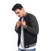 Gambar d&f Jaket pria Bomber with abu strip - Hitam - M dari d&f brand Jakarta Utara 3 Tokopedia