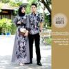 Gambar BAJU COUPLE.GAMIS BATIK SARIMBIT.BAJU BATIK COUPLE GAMIS RENDA. MODERN - Putih dari TRIMOBATIK Kota Pekalongan 4 Tokopedia
