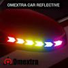 Gambar Rainbow Reflector 2pc Spion Mobil Omextra Reflective Sticker Reflektor - Hitam dari OMEXTRA Jakarta Barat 1 Tokopedia