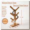 Gambar Display gelang aksesoris gantungan kunci dll Wooden bracelet display dari Sangkayu Kota Banjar 2 Tokopedia