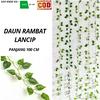 Gambar DAUN RAMBAT DAUN PALSU DAUN PLASTIK DAUN SULUR DAUN ARTIFICIAL MURAH - 1 Meter dari ikiaces Kab. Karawang 3 Tokopedia