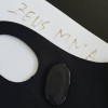 Gambar Masker kain scuba waterproof/masker kain korea - Hitam dari Zeus MMA Jakarta Utara 5 Tokopedia