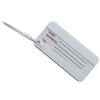 Gambar Luggage Tag Aluminum Alloy Metal Travel Bag Tag Name ID Koper Tas - Biru dari Jakey Online Shop Jakarta Selatan 9 Tokopedia