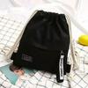Gambar Tas ransel serut bahan canvas - Merah dari dream_shop_99 Kota Bandung 7 Tokopedia