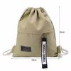 Gambar Tas ransel serut bahan canvas - Merah dari dream_shop_99 Kota Bandung 10 Tokopedia