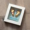 Gambar Semi DIY Cetak Kaki Bayi ( 2 kaki bayi 0 - 3 bulanan ) - Biru Muda dari 3dPortrait Jakarta Utara 4 Tokopedia