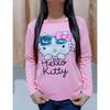 Gambar Bisa cod sweater motif hello Kity - Biru Muda dari toko ummie Kab. Bekasi 3 Tokopedia