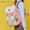 Gambar Tas Ransel Wanita Remaja Korea Tas Sekolah Ransel Laptop - Abu-abu dari VINABAGS Jakarta Pusat 3 Tokopedia