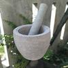 Gambar Lumpang Batu Kali Pori Diameter 27-28cm + Alu Tumbukan dari MunTHuCom Kab. Sleman 1 Tokopedia