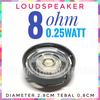 Gambar Loudspeaker 8ohm 0.25Watt Speaker 8R 8 ohm mainan bell arduino 2.8cm dari tektron Kota Bandung 1 Tokopedia