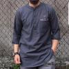 Gambar kurta pakistan / fashion muslim pria/ baju koko pria/kurta Hmd - Biru, M dari hamdi_musliem Kota Cimahi 11 Tokopedia