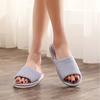 Gambar Sandal Rumah Empuk Anti Slip Sendal Bahan Flanel Slipper Rumah - Beige, 37-38 (S) dari Homecart Official Shop Kab. Tangerang 4 Tokopedia