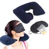 Gambar Bantal Leher Angin Travel Pillow Set 3in1 Bantal Tiup Inflatable dari varcityshop Jakarta Utara 2 Tokopedia