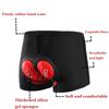 Gambar ARSUXEO Celana Dalam Sepeda Gowes PRIA Dengan 5D GEL Padding - Black Red, M dari Maxxiebike Jakarta Utara 6 Tokopedia