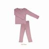 Gambar Piyama Anak - Akasa Series Bumi Ribbed Pajamas - Old Rose, 3Years dari Booyahkids Kab. Tangerang 8 Tokopedia