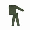 Gambar Piyama Anak - Akasa Series Bumi Ribbed Pajamas - Old Rose, 3Years dari Booyahkids Kab. Tangerang 11 Tokopedia