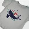 Gambar Booyah Kaos Anak Illustration Tee- Whale - 5Years dari Booyahkids Kab. Tangerang 2 Tokopedia