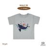 Gambar Booyah Kaos Anak Illustration Tee- Whale - 5Years dari Booyahkids Kab. Tangerang 1 Tokopedia