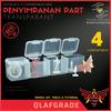 Gambar KOTAK BOX 4 COMPARTMENT MINI PENYIMPANAN PART pilot model kit gundam dari Wahkhilaf Kota Surabaya 1 Tokopedia