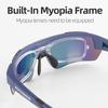 Gambar ROCKBROS 10117 10118 Kacamata Sepeda Polarized Sunglasses MyopiaFrame - 10118 Red Navy dari Maxxiebike Jakarta Utara 5 Tokopedia