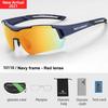 Gambar ROCKBROS 10117 10118 Kacamata Sepeda Polarized Sunglasses MyopiaFrame - 10118 Red Navy dari Maxxiebike Jakarta Utara 1 Tokopedia