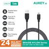 Promo Aukey Cable 1.2M Micro High Performance Braided