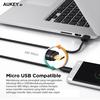 Gambar Aukey Cable 2M Micro USB 2.0 Gold Plate - 500161 dari AUKEY 4 Tokopedia