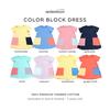 Gambar ARDENLEON Girls Color Block Dress (4-7 Yr) - Cotton Candy, 3L dari ARDENLEON Jakarta Barat 9 Tokopedia