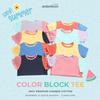 Gambar ARDENLEON Unisex Color Block Tee (4-7 Yr) - Cotton Candy, 3L dari ARDENLEON Jakarta Barat 5 Tokopedia