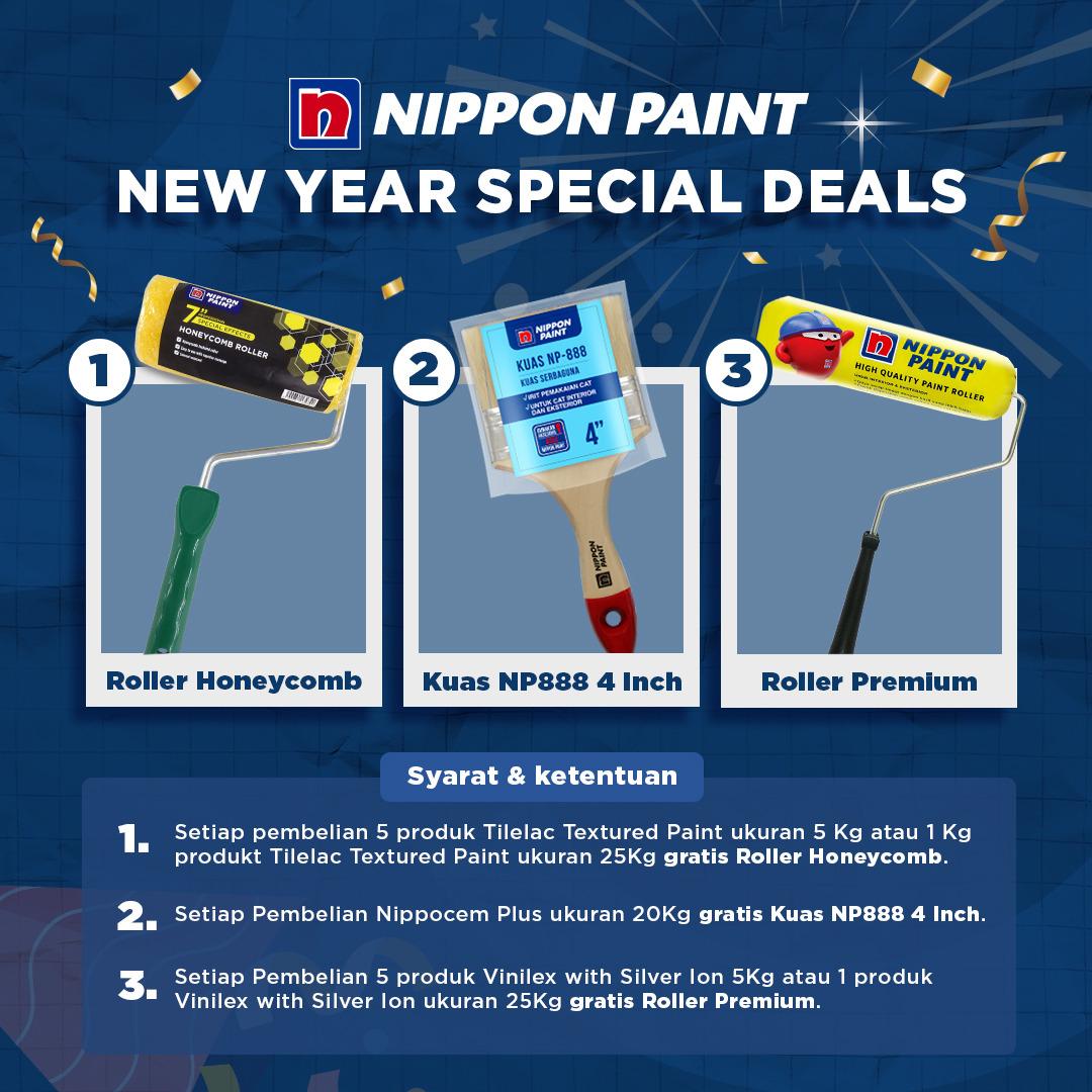 NIPPON PAINT Produk Resmi & Terlengkap GoPayLater Cicil 0 Tokopedia