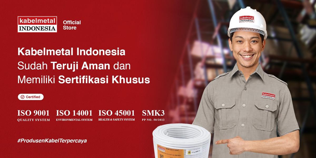 Kabelmetal Indonesia Produk Resmi & Terlengkap GoPayLater Cicil 0