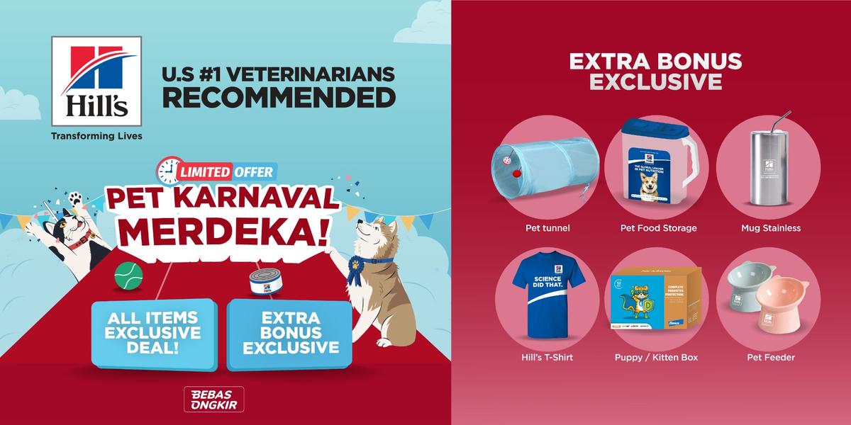 Hill's Pet Indonesia - Produk Resmi & Terlengkap | GoPayLater Cicil 0%