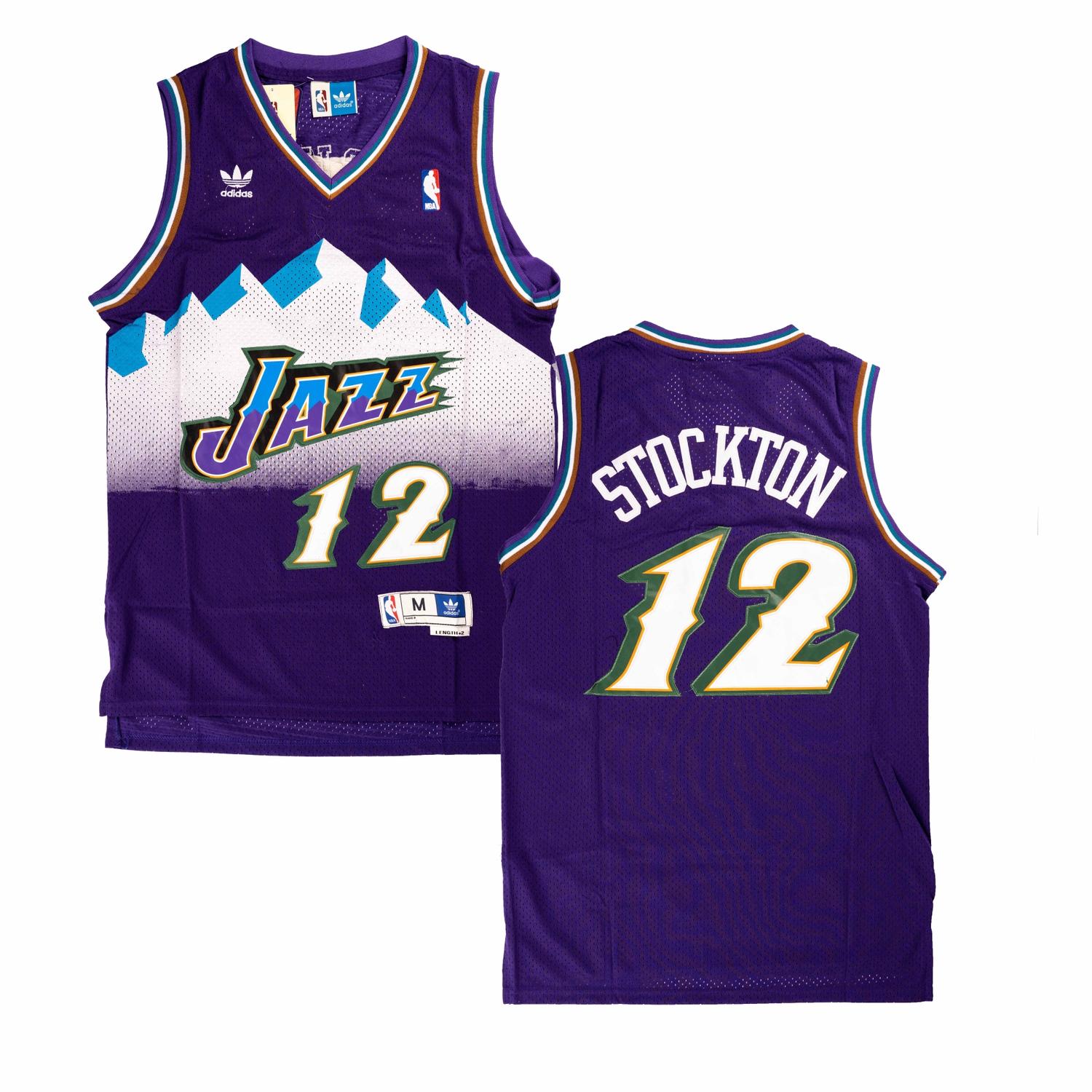 超希少 90s【全刺繍】NBA ユタ・ジャズ Utah Jazz プロプレイヤー