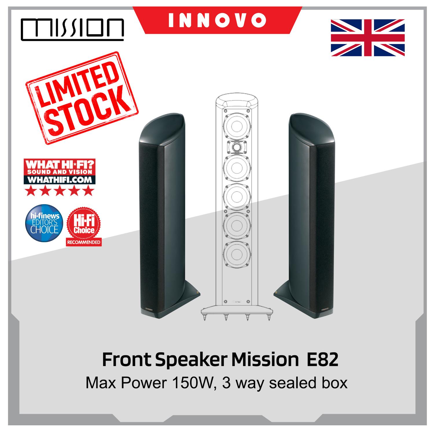 Speaker Hifi Mission M34i Speakers Paire D'enceintes Mission M34i