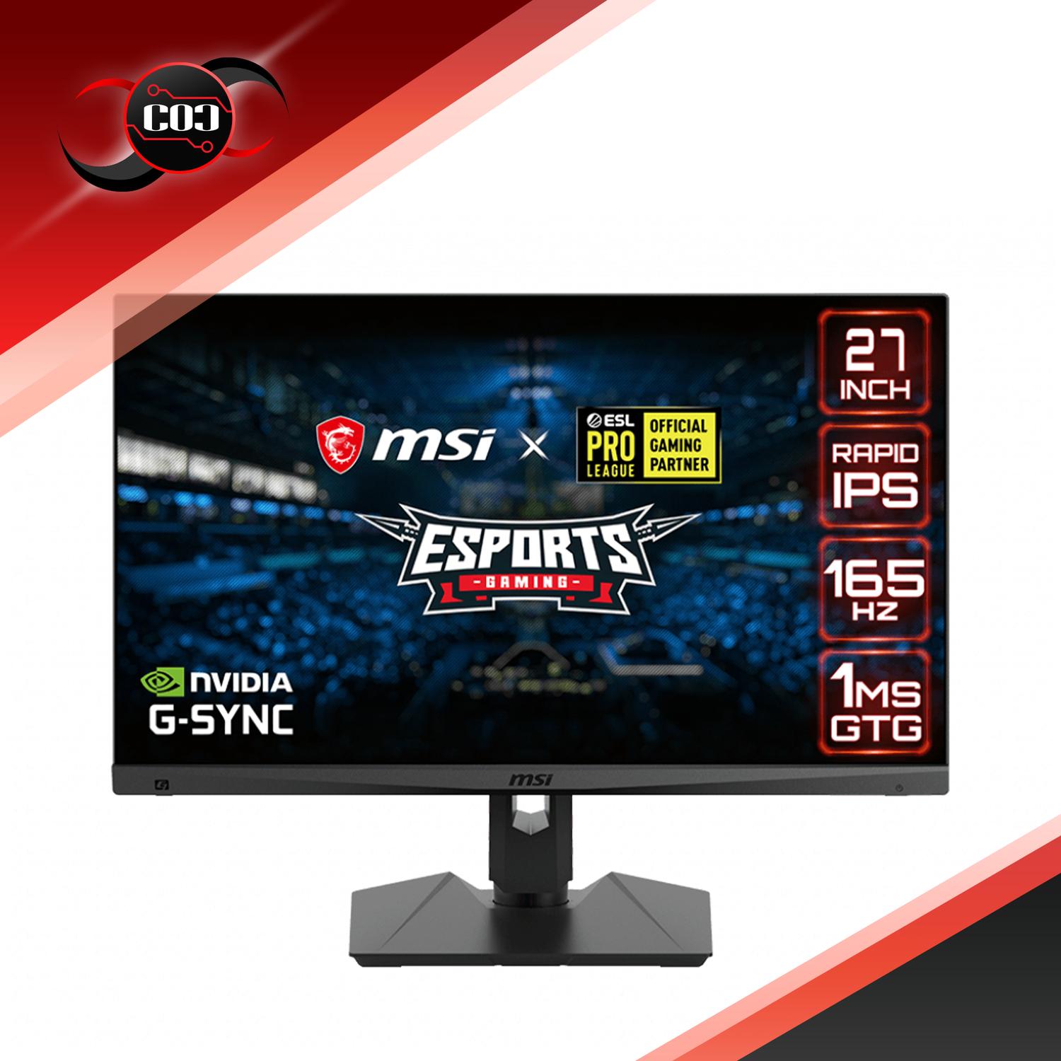 MSI MAG274QRF-QD ゲーミングモニター 27インチ WQHD Jual Msi Optix