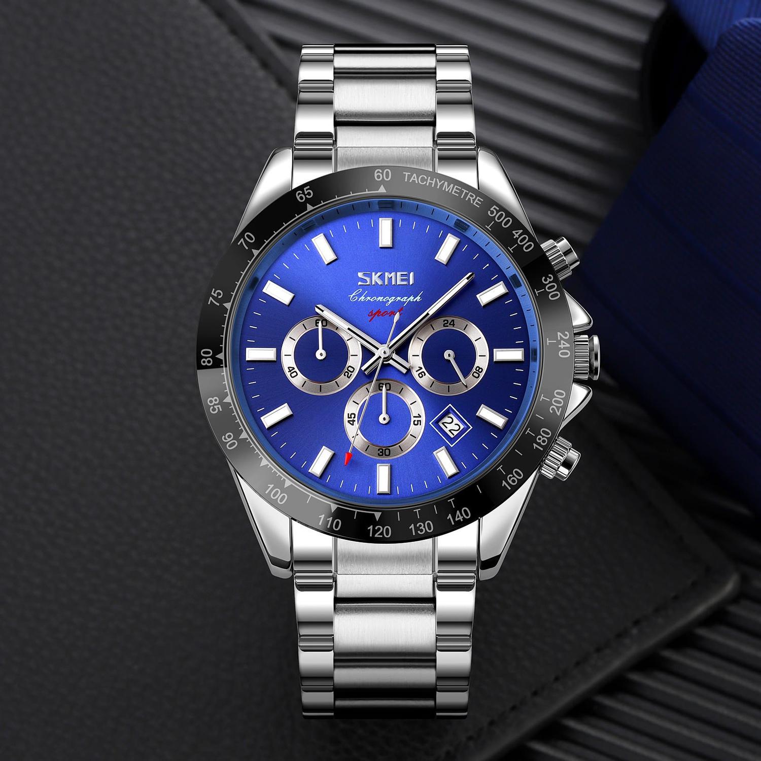 Jual Jam Tangan Skmei Rantai Pria Murah Terbaik Harga